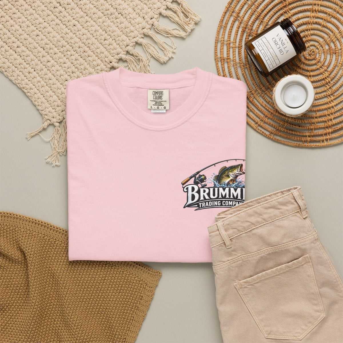 Fishing Logo Shirt Brummel Trading co
