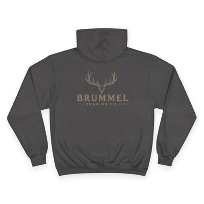 Brummel Antler Logo Hoodie
