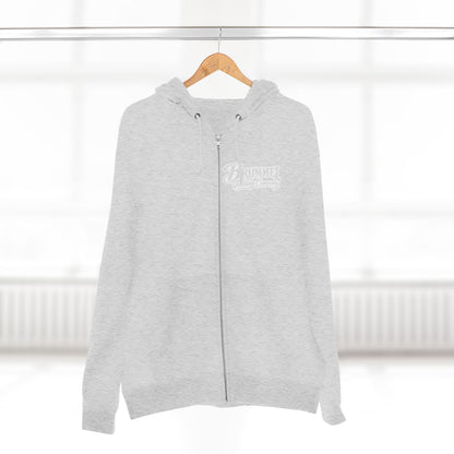 Brummel Racing Company Zip Hoodie — Vintage Logo Full-Zip Sweatshirt