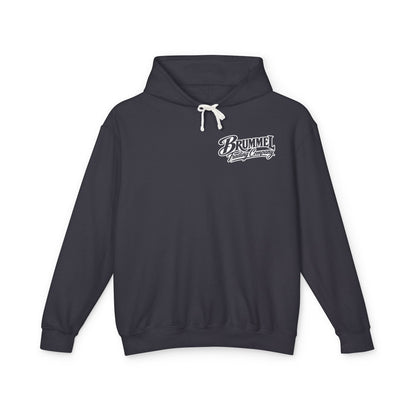 Brummel Trading Company Script Hoodie — Lightweight Logo Pullover