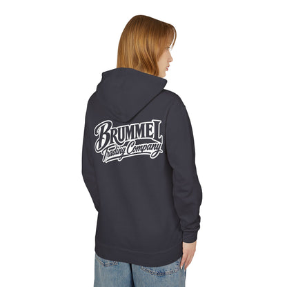 Brummel Trading Company Script Hoodie — Lightweight Logo Pullover