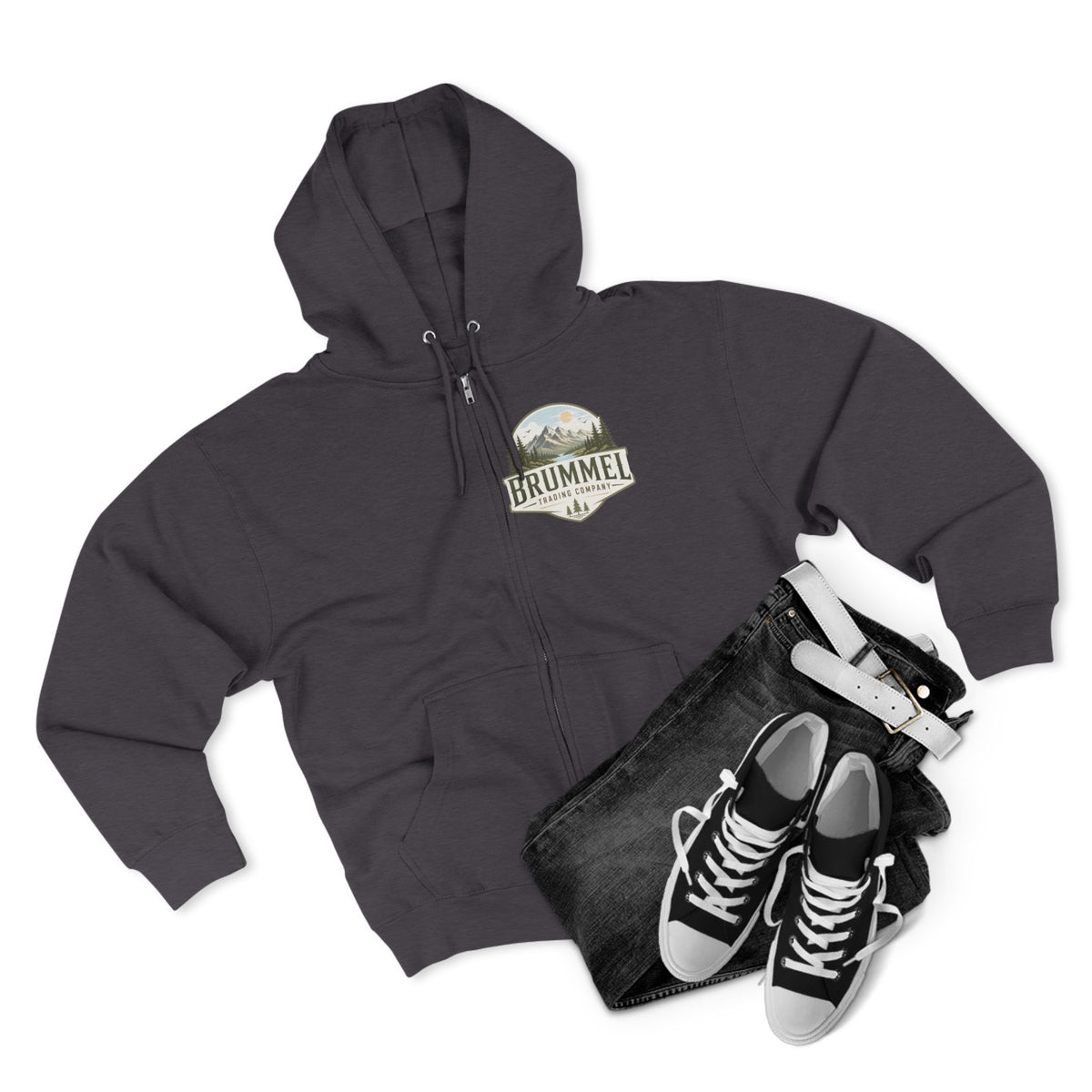 Brummel Trading Company Mountain Zip Hoodie