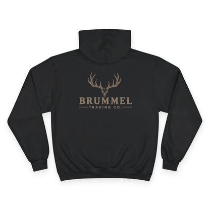 Brummel Antler Logo Hoodie