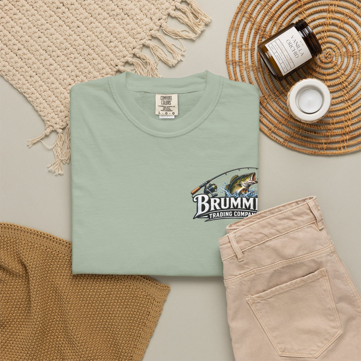 Fishing Logo Shirt Brummel Trading co
