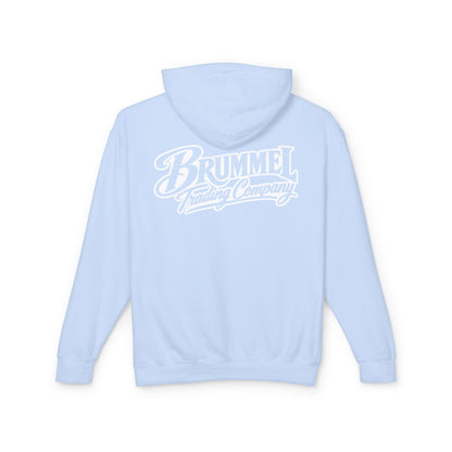 Brummel Trading Company Script Hoodie — Lightweight Logo Pullover