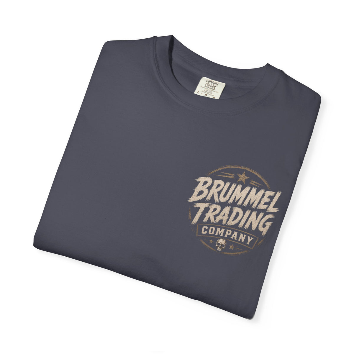 Graphic T-Shirt — "Fuck What They Think" Brummel Trading Vintage Middle Finger Tee