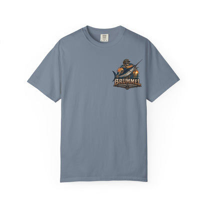 Brummel Trading Company Marlin Skull T-Shirt — Fishing Sunset Graphic Tee