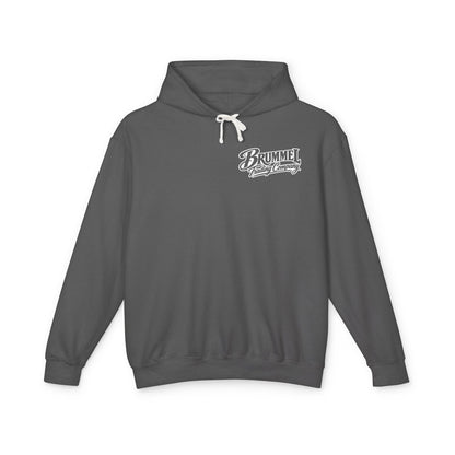 Brummel Trading Company Script Hoodie — Lightweight Logo Pullover