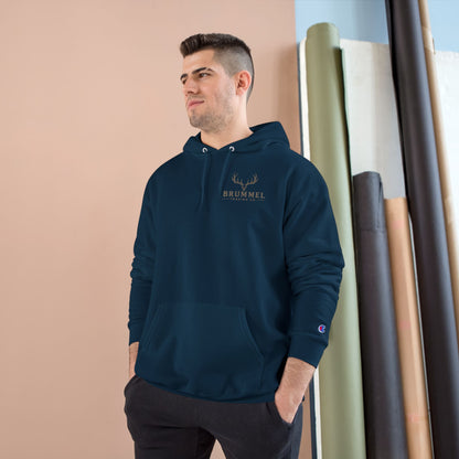 Brummel Antler Logo Hoodie
