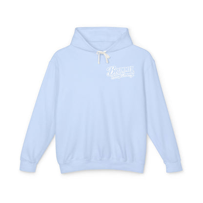 Brummel Trading Company Script Hoodie — Lightweight Logo Pullover
