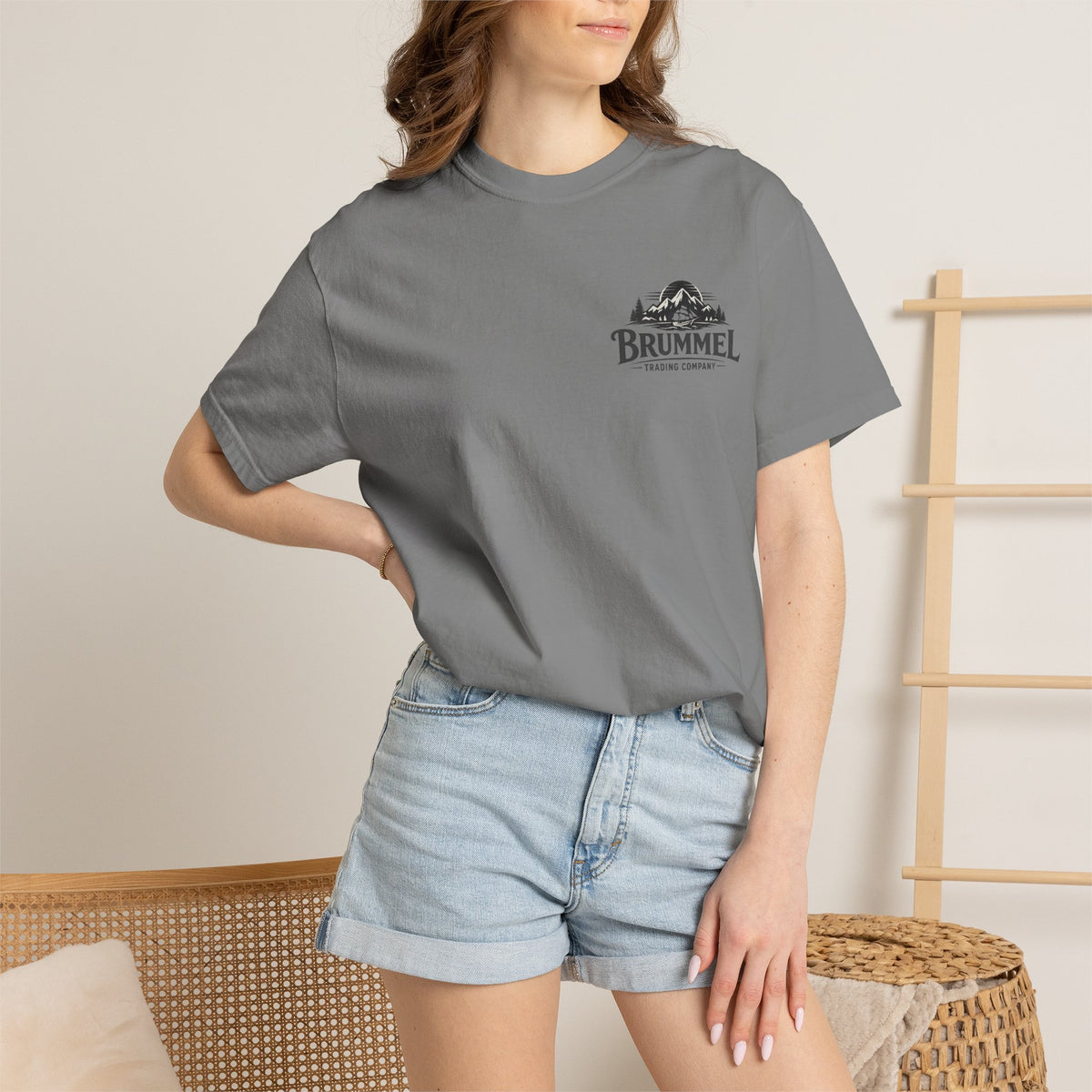 Brummel Trading Co. Mountain Logo T-Shirt