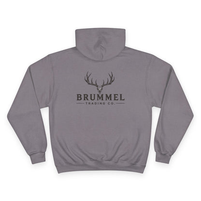 Brummel Antler Logo Hoodie