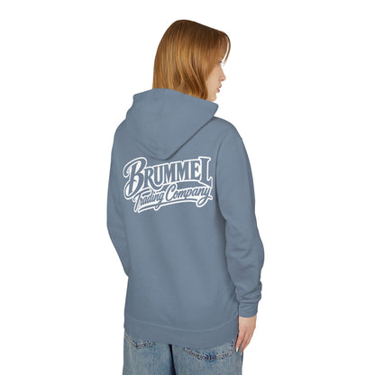 Brummel Trading Company Script Hoodie — Lightweight Logo Pullover