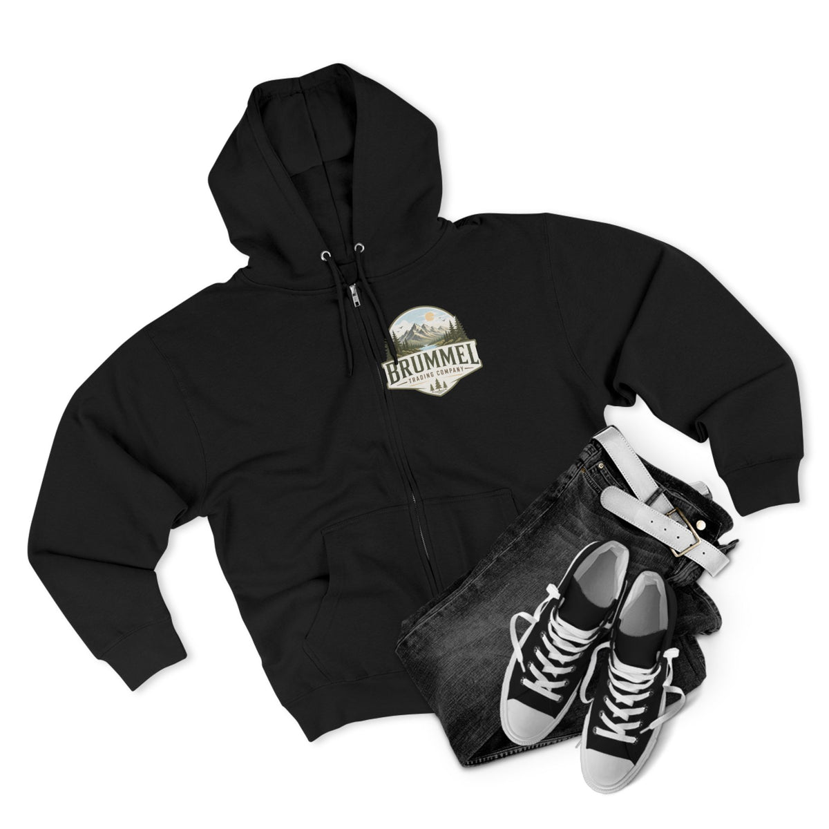 Brummel Trading Company Mountain Zip Hoodie