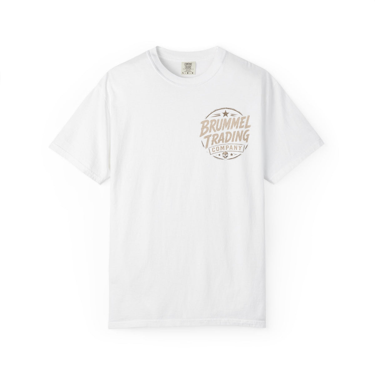 Graphic T-Shirt — "Fuck What They Think" Brummel Trading Vintage Middle Finger Tee