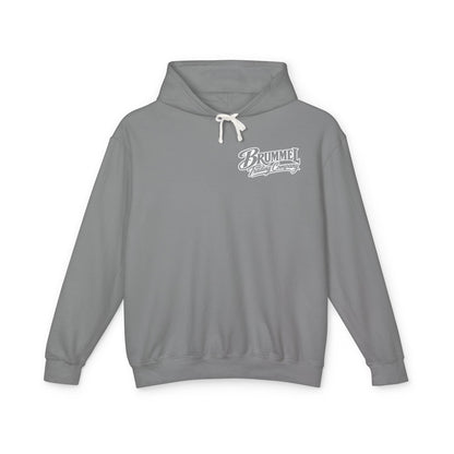 Brummel Trading Company Script Hoodie — Lightweight Logo Pullover