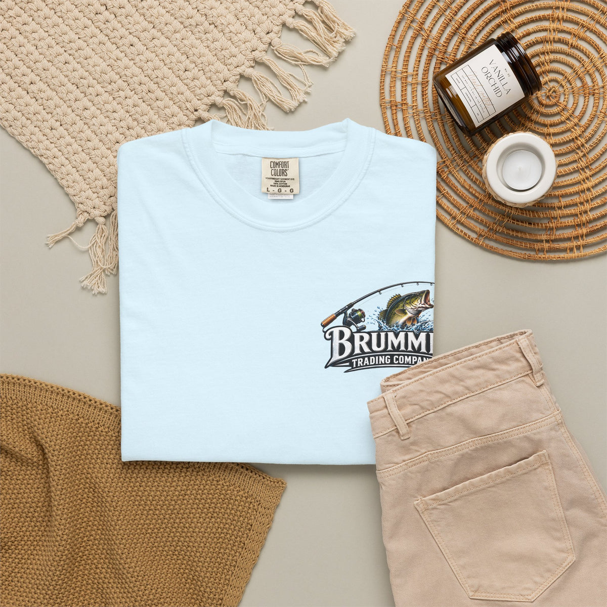 Fishing Logo Shirt Brummel Trading co