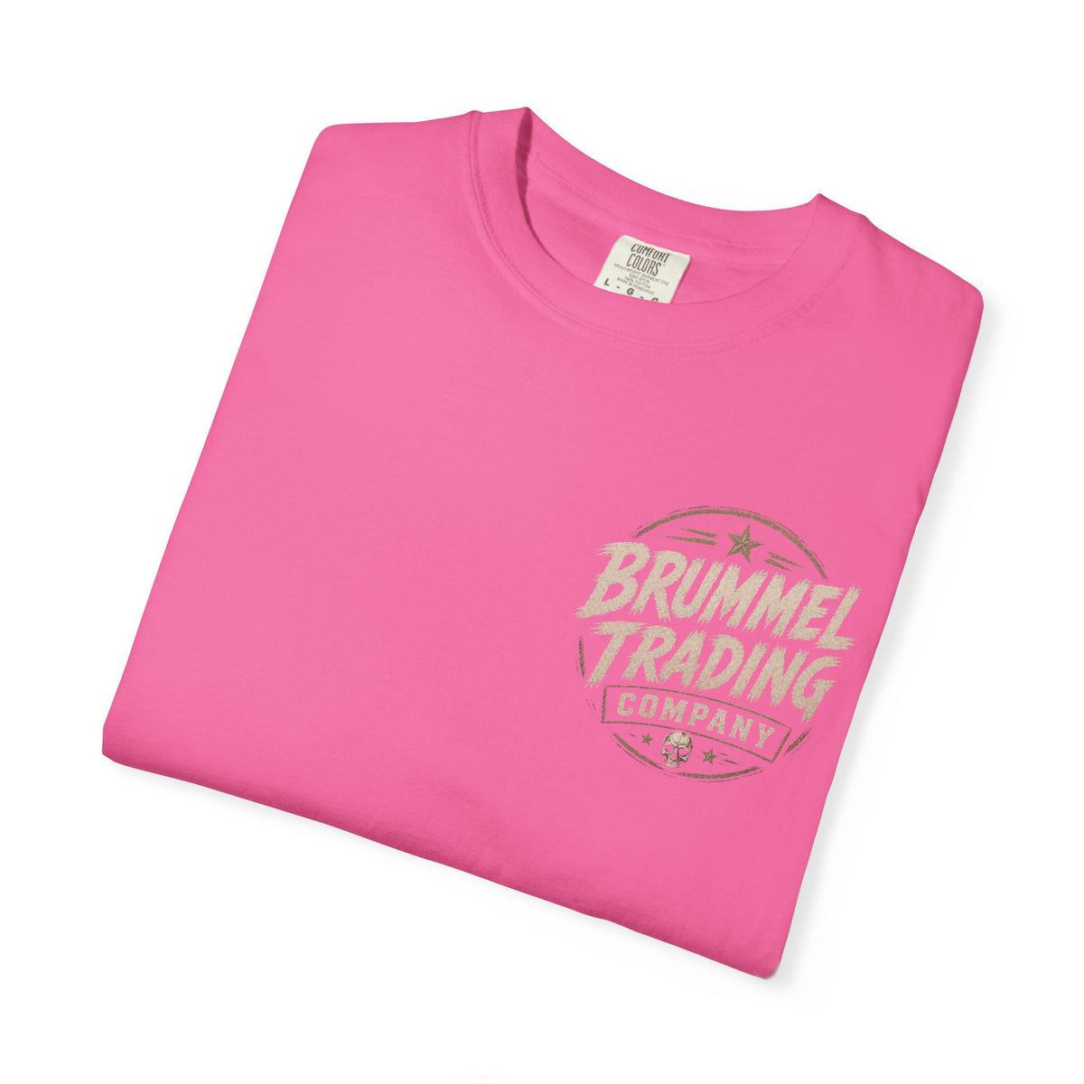 Graphic T-Shirt — "Fuck What They Think" Brummel Trading Vintage Middle Finger Tee