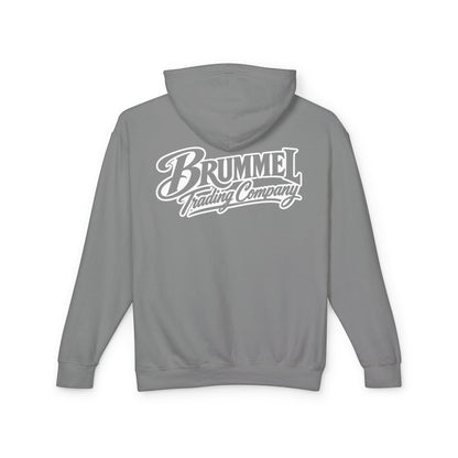 Brummel Trading Company Script Hoodie — Lightweight Logo Pullover