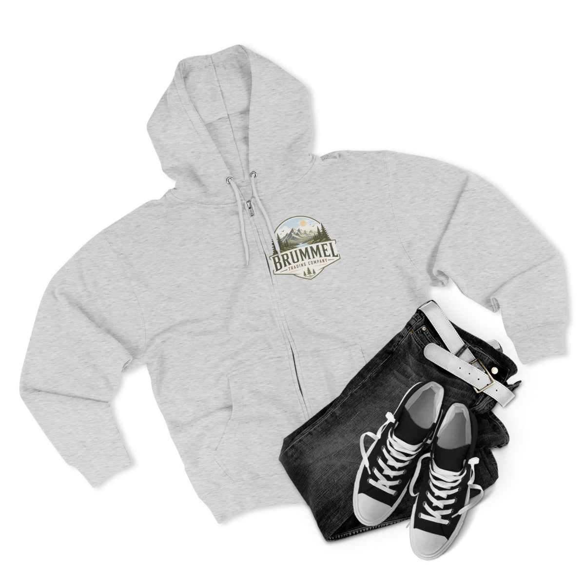 Brummel Trading Company Mountain Zip Hoodie
