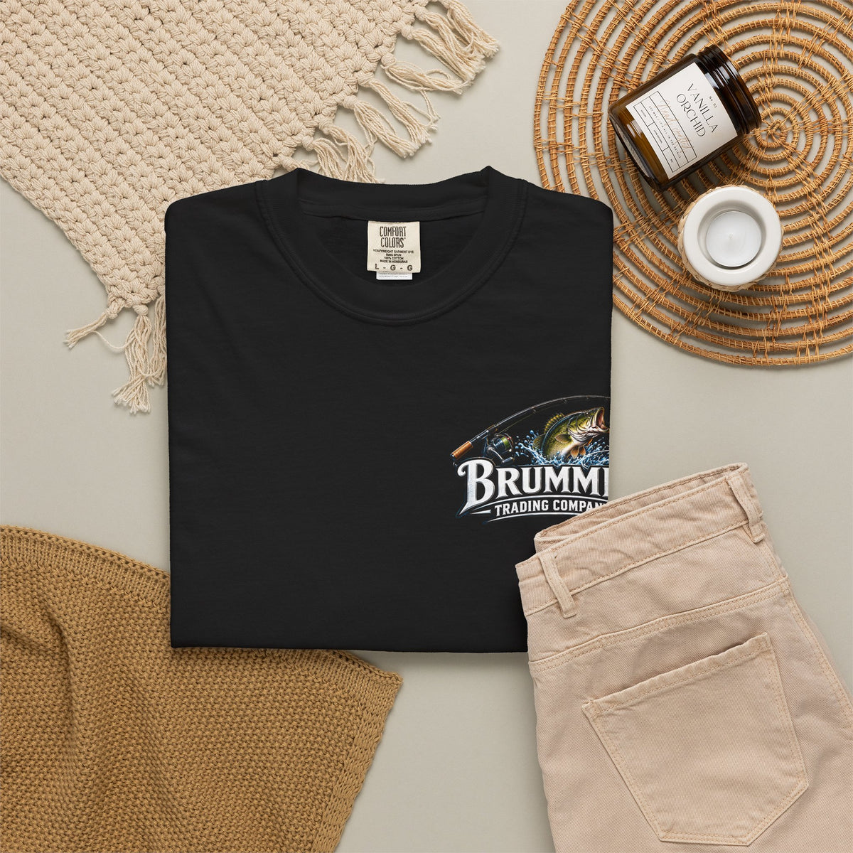 Fishing Logo Shirt Brummel Trading co