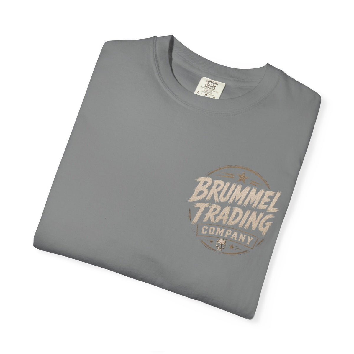 Graphic T-Shirt — "Fuck What They Think" Brummel Trading Vintage Middle Finger Tee