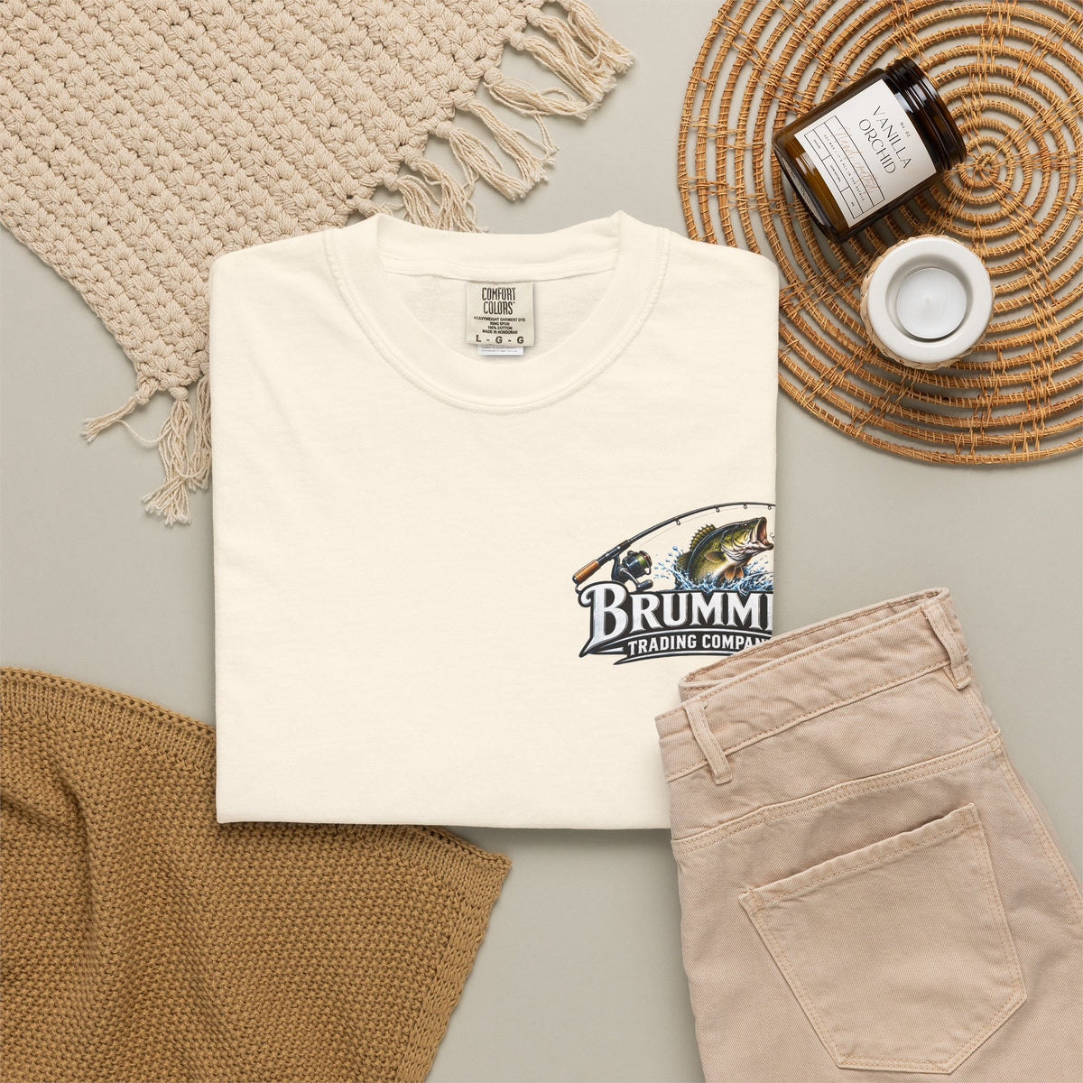 Fishing Logo Shirt Brummel Trading co